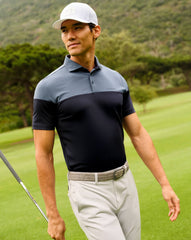 Heater Pro Color Block Polo - Travis Mathew