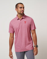 Philadelphia Phillies Playoff Pitch Polo - Travis Mathew