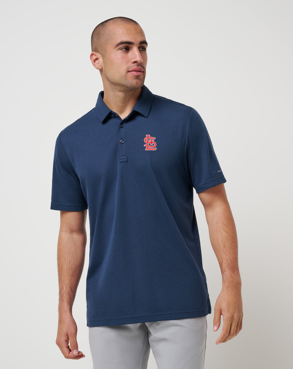 St Louis Cardinals Playoff Pitch Polo - Travis Mathew