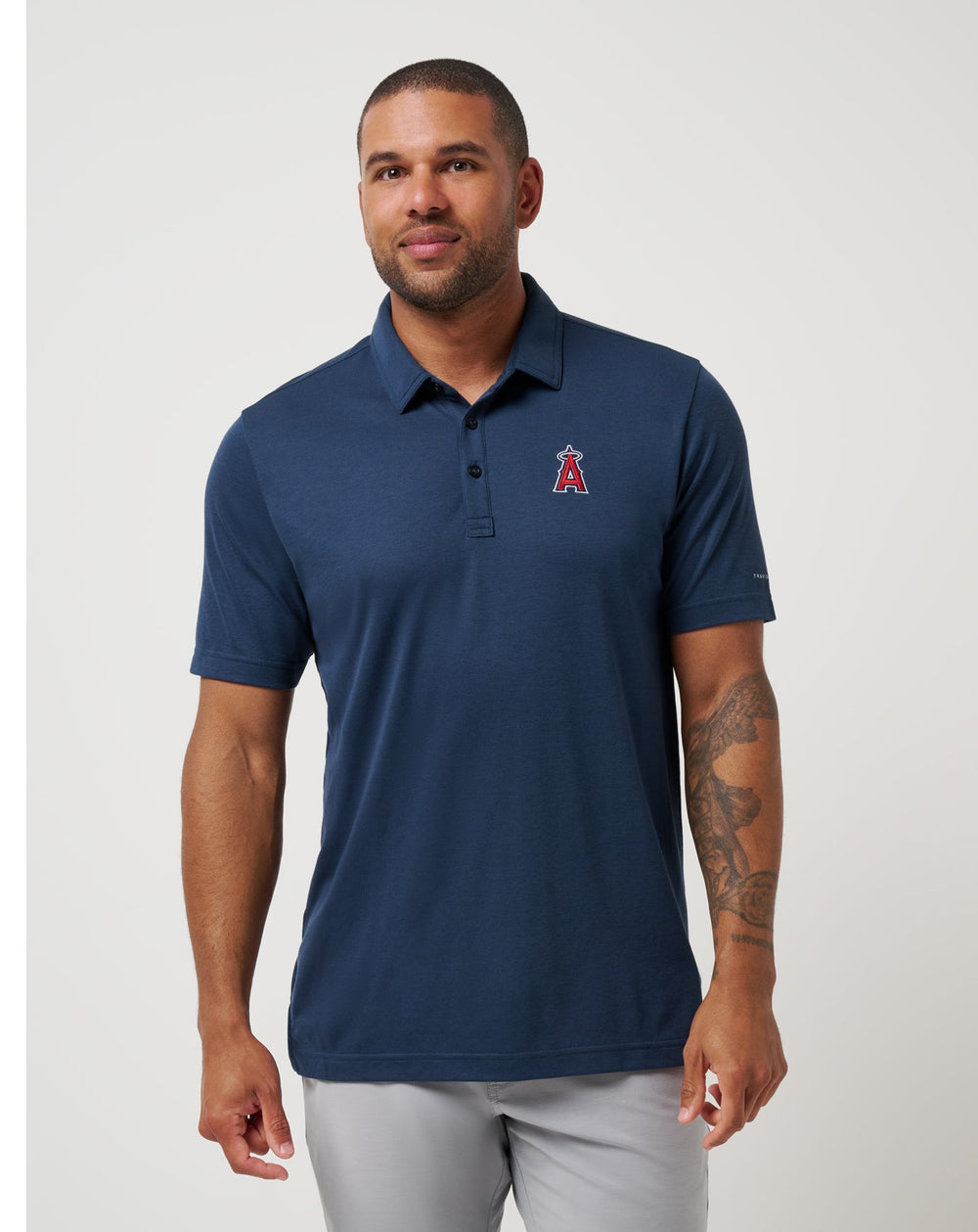 Los Angeles Angels Playoff Pitch Polo - Travis Mathew