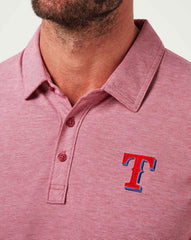 Texas Rangers The Zinna Polo - Travis Mathew