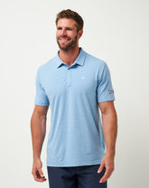 Texas Rangers The Heater Polo - Travis Mathew