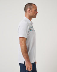 Good Good Chest Stripe Polo - Travis Mathew