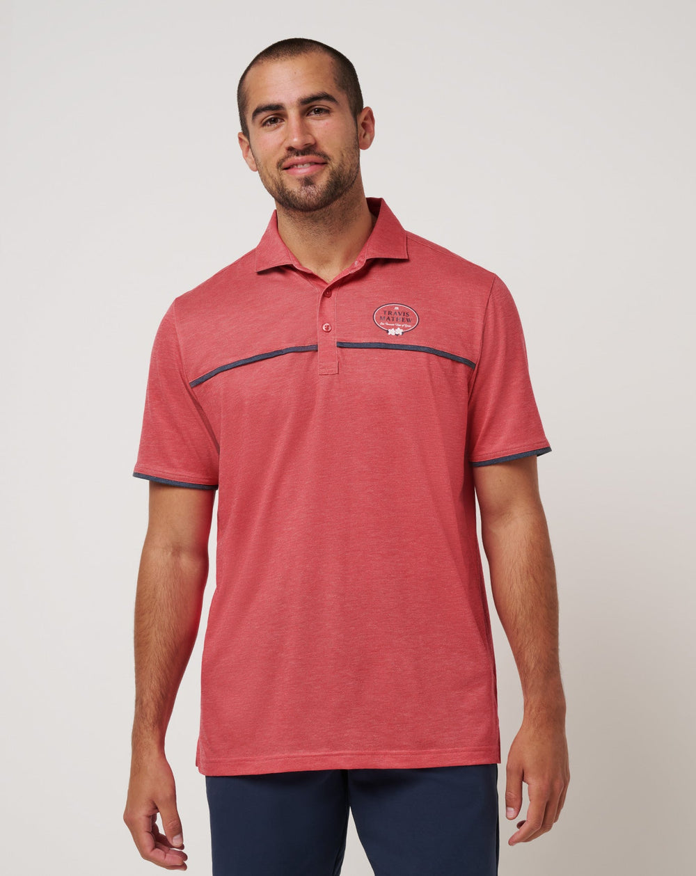 Featherweight Our Favorite Time Of Year Polo - Travis Mathew