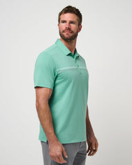 Featherweight Chest Stripe Polo - Travis Mathew