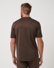 Winning Record Henley Polo - Travis Mathew