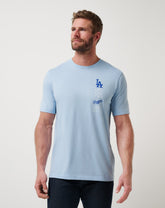 Los Angeles Dodgers Sunset Slam 2.0 Tee - Travis Mathew