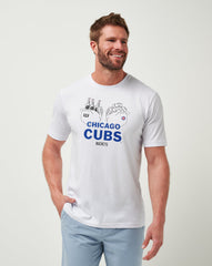 Chicago Cubs Strike One Tee - Travis Mathew