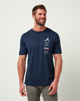 Atlanta Braves Sunset Slam Tee - Travis Mathew