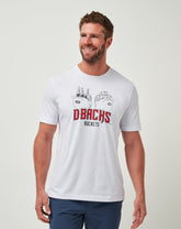 Arizona Diamondbacks Strike One Tee - Travis Mathew