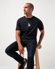 Los Angeles Dodgers In The Dugout Tee - Travis Mathew