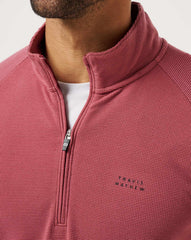 Performance Waffle Quarter Zip - Travis Mathew