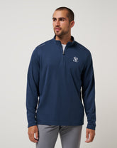 New York Yankees Time To Tailgate Quarter Zip - Travis Mathew