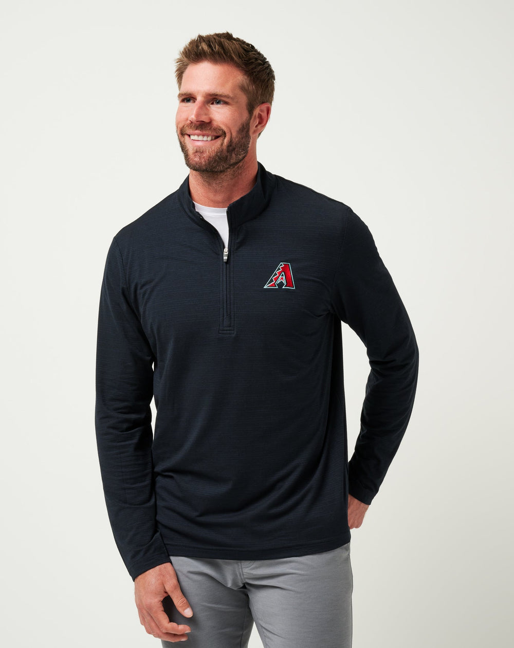 Arizona Diamondbacks The Heater Quarter Zip - Travis Mathew