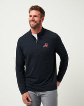 Arizona Diamondbacks The Heater Quarter Zip - Travis Mathew