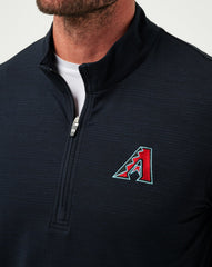 Arizona Diamondbacks The Heater Quarter Zip - Travis Mathew