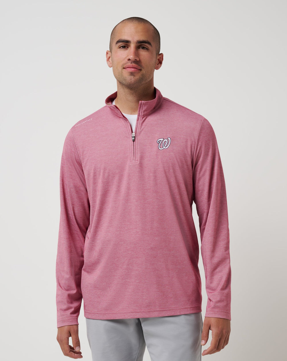 Washington Nationals Time To Tailgate Quarter Zip - Travis Mathew