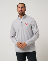 Cincinatti Reds Time To Tailgate Quarter Zip - Travis Mathew