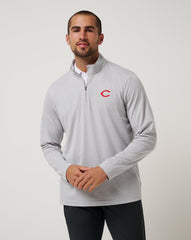 Cincinatti Reds Time To Tailgate Quarter Zip - Travis Mathew
