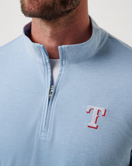 Texas Rangers Time To Tailgate Quarter Zip - Travis Mathew