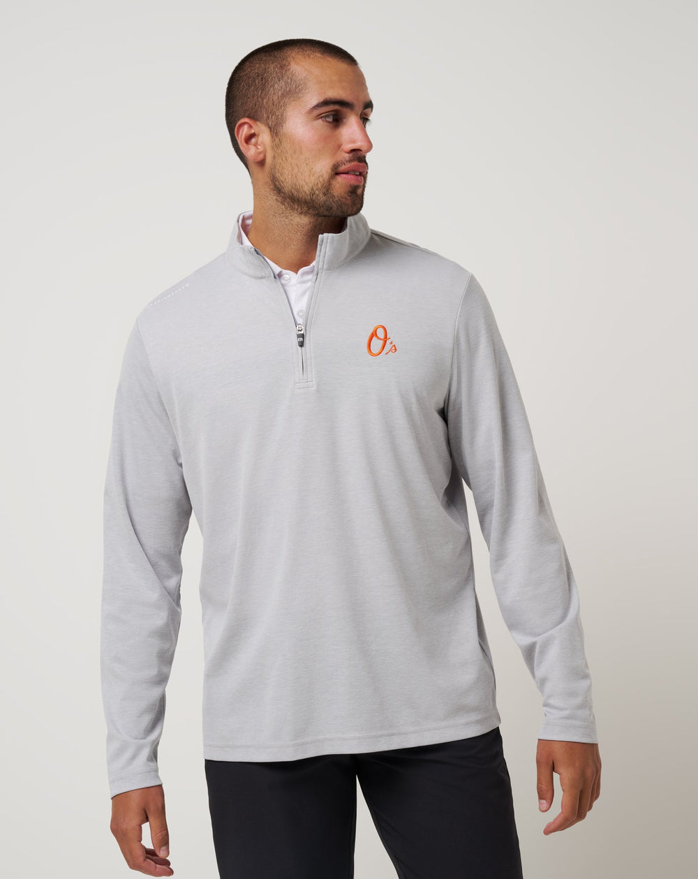 Baltimore Orioles Time To Tailgate Quarter Zip - Travis Mathew