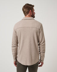 Cloud Waffle Shirt Jacket - Travis Mathew