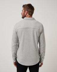 Cloud Waffle Shirt Jacket - Travis Mathew