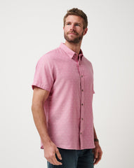 Early Check In Button-Up - Travis Mathew