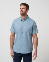 Techwoven Country Mile Button-Up - Travis Mathew