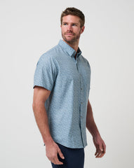 Techwoven Country Mile Button-Up - Travis Mathew