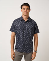 Techwoven Grey Wind Button-Up - Travis Mathew