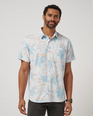 Techwoven Board Battle Button-Up - Travis Mathew