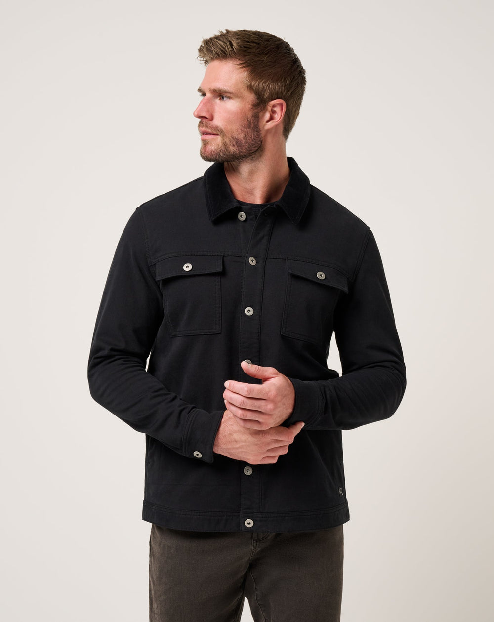 Cloud Denim Cord Jacket - Travis Mathew