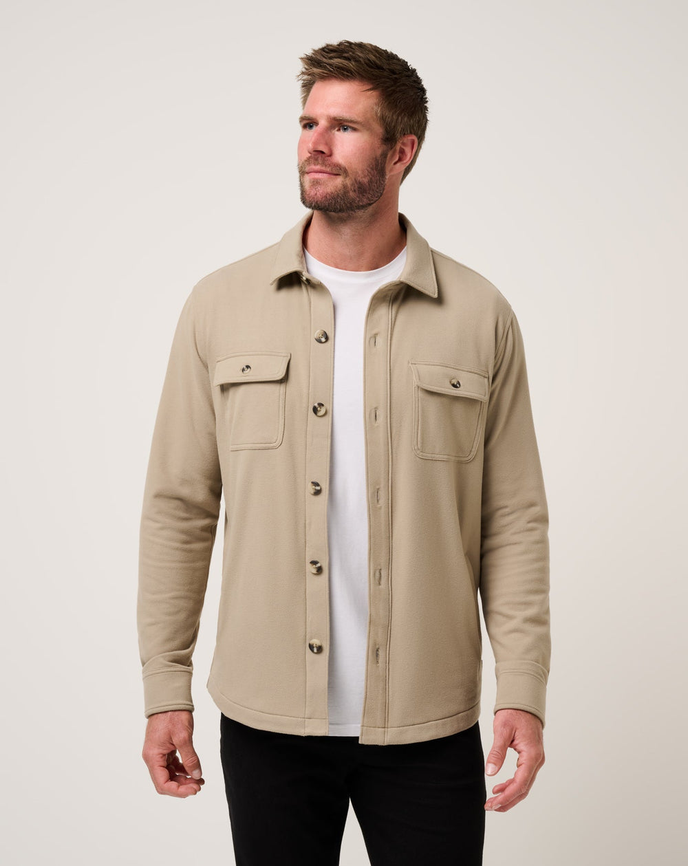 Peak Fleece Shirt Jacket - Travis Mathew