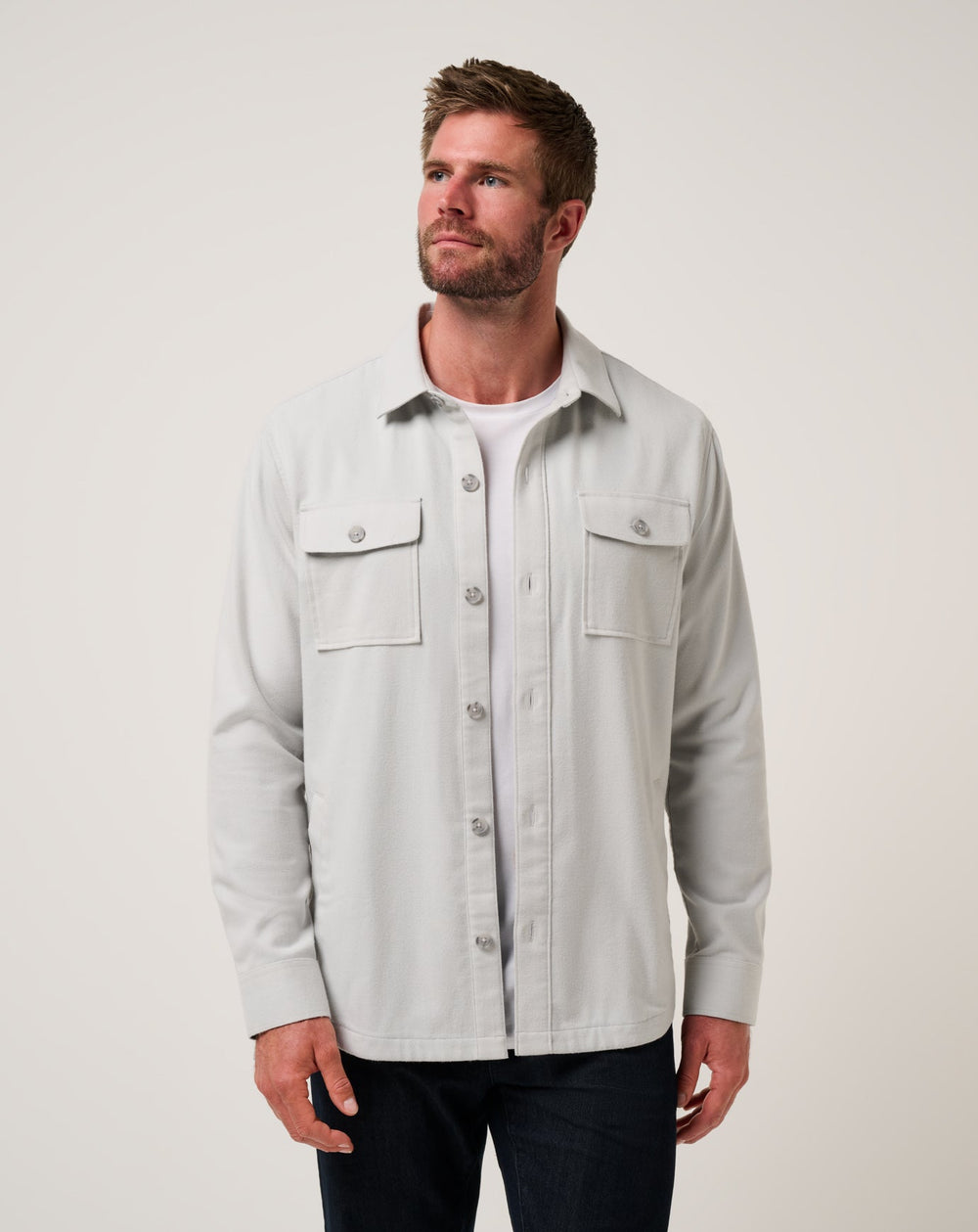 Wanna Bet Shirt Jacket - Travis Mathew