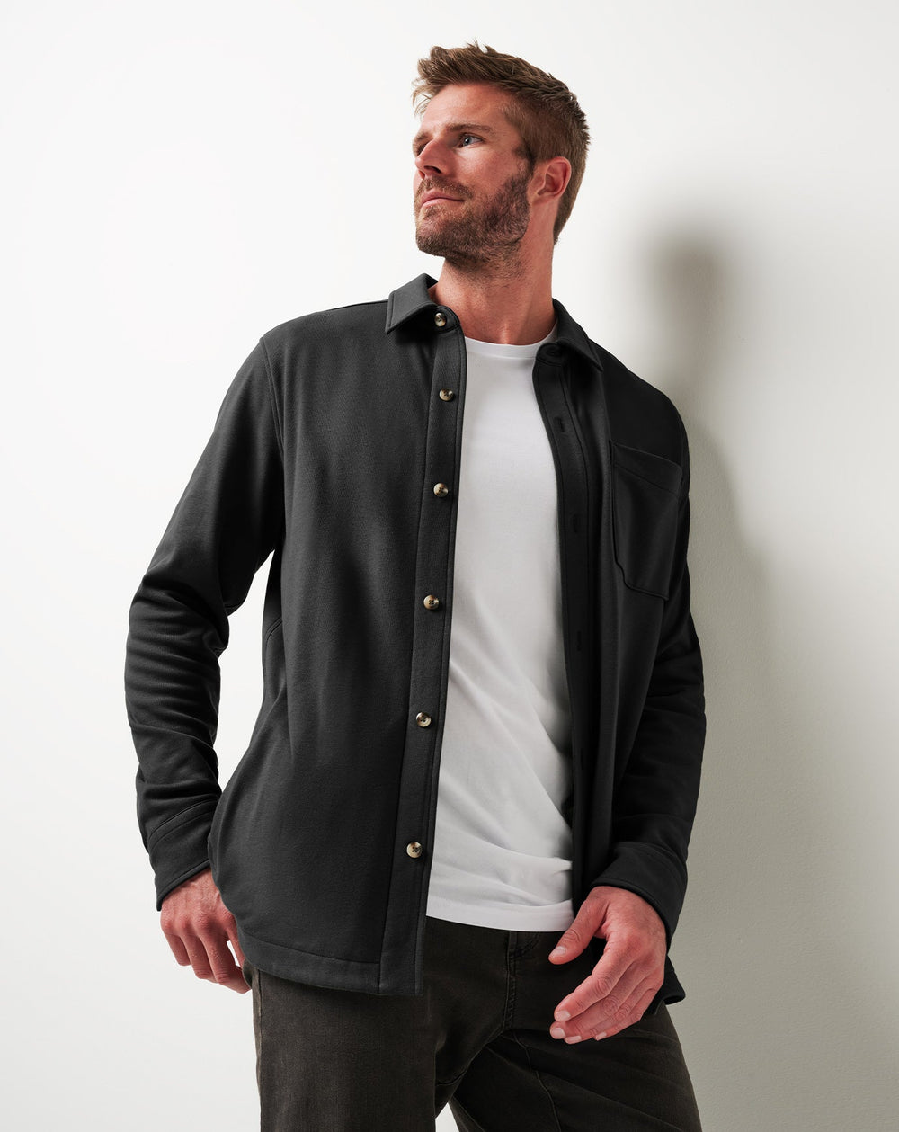 Cloud Shirt Jacket - Travis Mathew