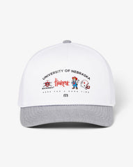 Nebraska Defensive Line Snapback Hat - Travis Mathew