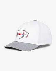 Nebraska Defensive Line Snapback Hat - Travis Mathew