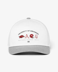 Arkansas Defensive Line Snapback Hat - Travis Mathew
