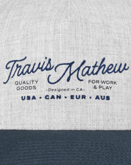 Perfect Plan Snapback Hat - Travis Mathew
