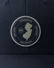 East Coast Time Fitted Hat - Travis Mathew