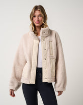Clubside Sherpa Jacket - Travis Mathew