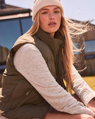 Moontide Bonded Puffer Vest - Travis Mathew