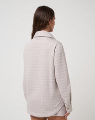 Cloud Coastal Quilted Shacket - Travis Mathew