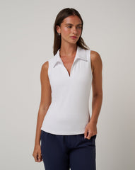 Skyloft Light Sleeveless Polo - Travis Mathew