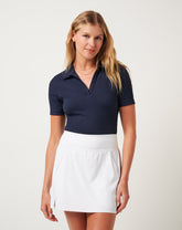 Moveknit Vneck Polo - Travis Mathew