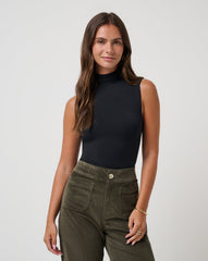 Captivate Mock Neck Top - Travis Mathew