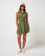 Moveknit Sleeveless Polo Dress 2.0 - Travis Mathew