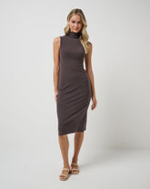 Cloud Rib Mock Neck Dress - Travis Mathew