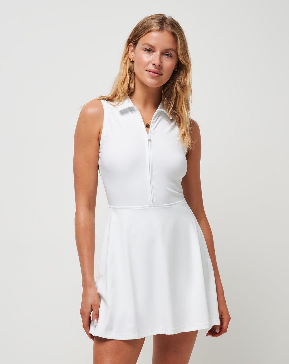 Moveknit Sleeveless Polo Dress - Travis Mathew
